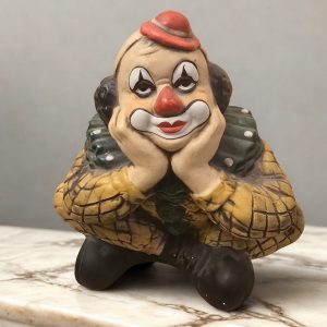 Clown Sparbüchse ca. 15x15 cm