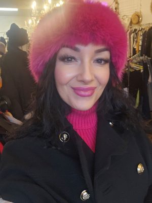 Kunstpelz Mütze one size